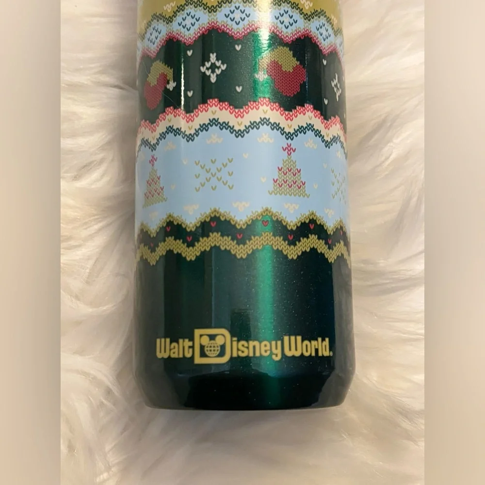 Mickey Mouse Holiday Stainless Steel Starbucks NEW